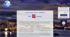 Desktop Screenshot of hotel-argieder.fr
